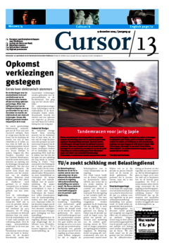 Voorzijde van magazine: Cursor 13 - 9 december 2004