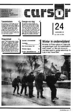 Voorzijde van magazine: Cursor 24 - 22 februari 1991