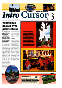 Voorzijde van magazine: IntroCursor 3 - 19 augustus 2004