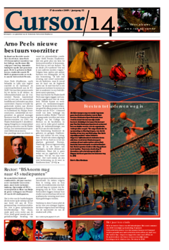 Voorzijde van magazine: Cursor 14 - 17 december 2009