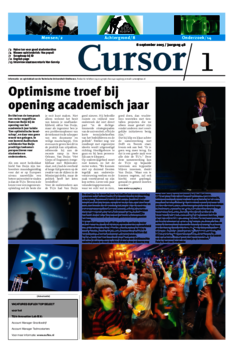 Voorzijde van magazine: Cursor 01 - 8 september 2005