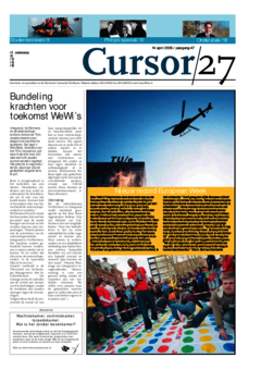Voorzijde van magazine: Cursor 27 - 14 april 2005