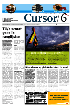 Voorzijde van magazine: Cursor 06 - 12 oktober 2006
