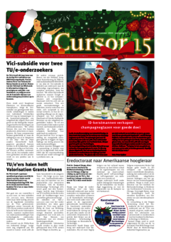 Voorzijde van magazine: Cursor 15 - 18 december 2008