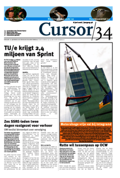 Voorzijde van magazine: Cursor 34 - 8 juni 2006