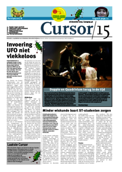 Voorzijde van magazine: Cursor 15 - 18 december 2003
