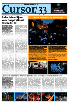 Voorzijde van magazine: Cursor 33 - 10 juni 2010