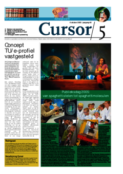 Voorzijde van magazine: Cursor 05 - 6 oktober 2005