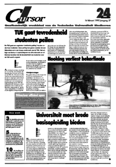 Voorzijde van magazine: Cursor 24 - 16 februari 1995