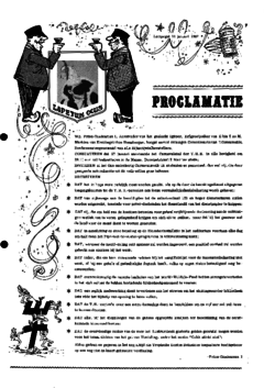 Voorzijde van magazine: Proclamatie - 11 januari 1967