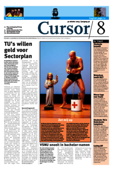 Voorzijde van magazine: Cursor 08 - 30 oktober 2003