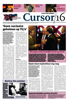 Voorzijde van magazine: Cursor 16 - 10 januari 2008
